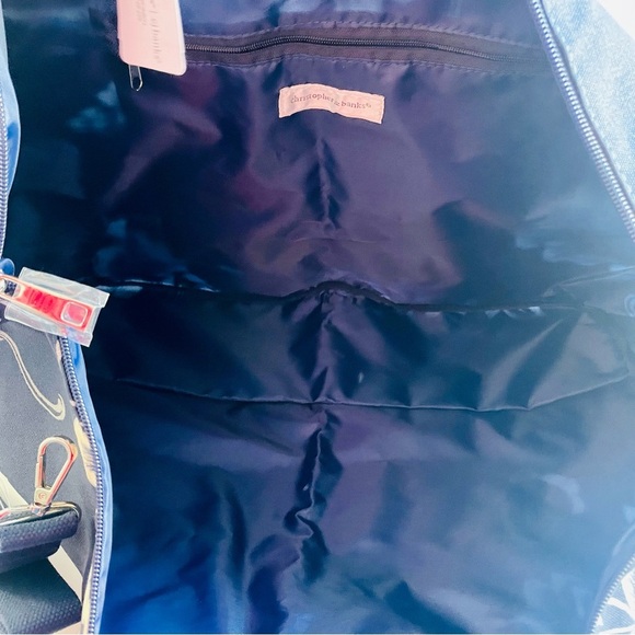 Christopher and Banks Blue Tropical Tote Bag NWT - Picture 2 of 8